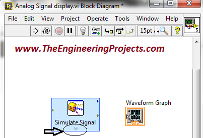 Communication Signal generation in NI LabVIEW 2015, LabVIEW signal generation, How to generate an anlog signal in LabVIW, Generate an analog signal in LabVIEW, Generate signals in NI LabVIEW