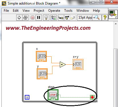 labview programming, Creating your first program in LabVIEW, Programming with the LabVIEW, Using LabvVIEW for the first time, How to use LabVIEW, How to make a simple logic in LabVIEW