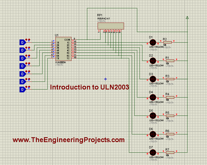 Introduction to ULN2003, ULN2003 Introduction, getting started with uln2003, introduction to uln2003A, uln2003A introduction, how to use uln2003, how to use uln2003A, Introduction to relay driver IC uln2003, introduction to relay driver IC uln2003A