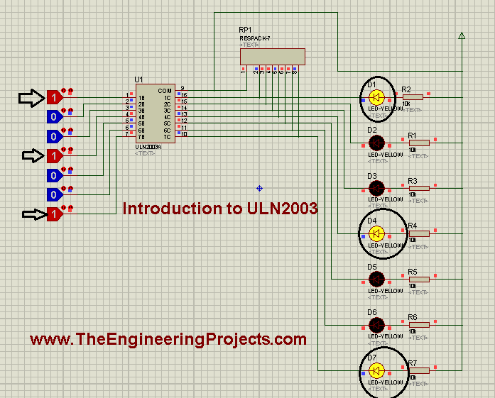 Introduction to ULN2003, ULN2003 Introduction, getting started with uln2003, introduction to uln2003A, uln2003A introduction, how to use uln2003, how to use uln2003A, Introduction to relay driver IC uln2003, introduction to relay driver IC uln2003A