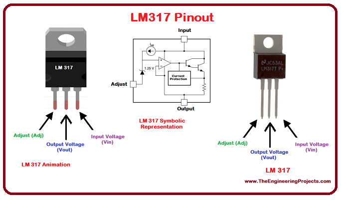 Lm317 to92 схема включения