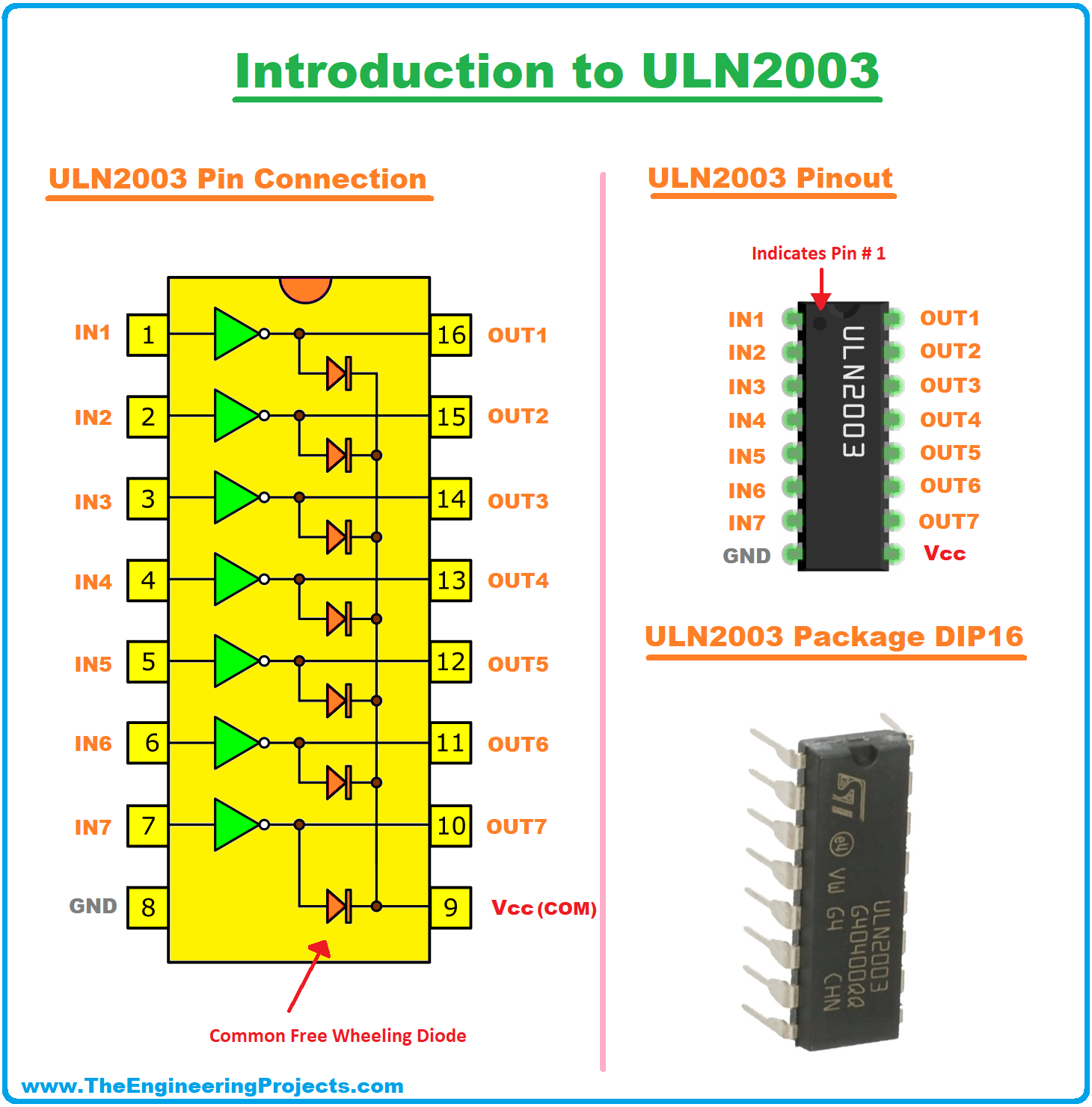 Uln2003l схема подключения