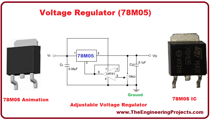 Introduction to 78M05, basics of 78M05, 78M05 basics, getting started with 78M05, how to get start with 78M05, how to use 78M05, 78M05 Proteus simulation, 78M05 proteus, Proteus 78M05, proteus simulation of 78M05