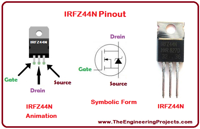 Introduction to IRFZ44N, basics of IRFZ44N, IRFZ44N basics, getting started with IRFZ44N, how to get start with IRFZ44N, how to use IRFZ44N, IRFZ44N Proteus simulation, IRFZ44N proteus, Proteus IRFZ44N, proteus simulation of IRFZ44N