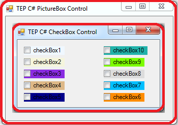 C# PictureBox Control