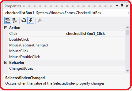 C# Checked ListBox