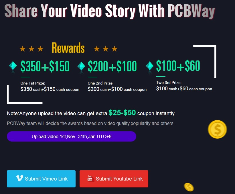 Share Your Video Story with PCBWay