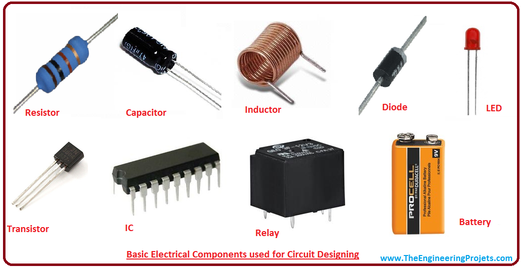 Basic electronic components, intro to components, simple electronic components