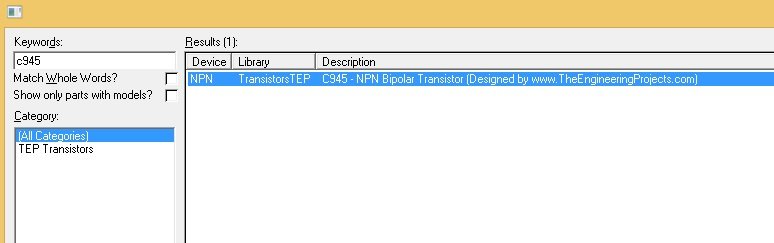 C945 Library for Proteus,c945 in proteus, c945 proteus, c945 proteus simulation,proteus c945