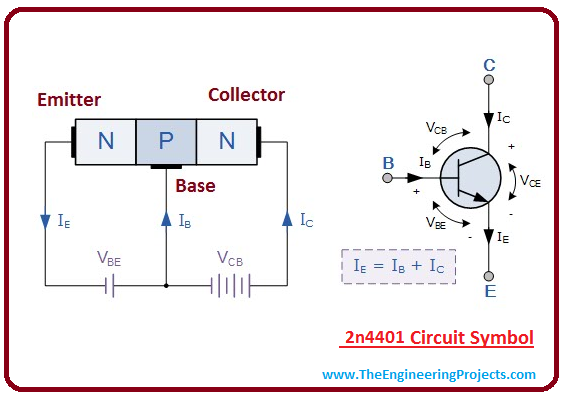 introduction to 2n4401, intro to 2n4401, basics of 2n4401, working of 2n4401