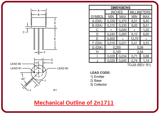 introduction to 2n1711, intro to 2n1711, basics of 2n1711, working of 2n1711