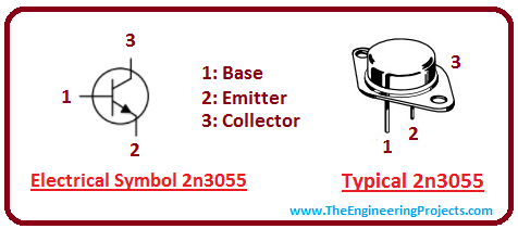 introduction to 2n3055, intro to 2n3055, basics of 2n3055, working of 2n3055