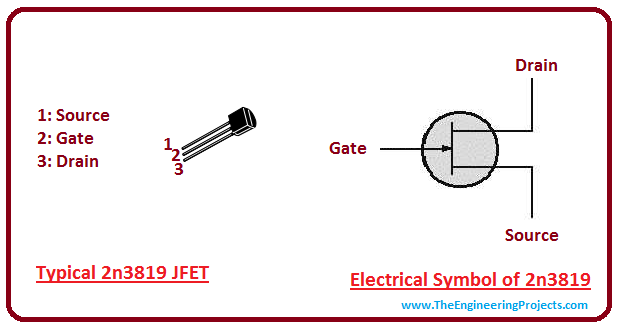 introduction to 2n3819, intro to 2n3819, working of 2n3819, basics of 2n3819