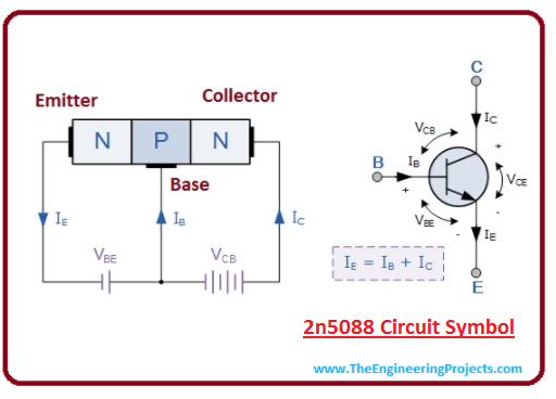 introduction to 2n5088, intro to 2n5088, basics of 2n5088, working of 2n5088, application of 2n5088