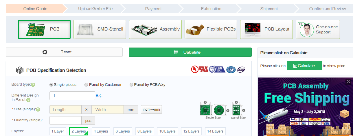 pcbway, introduction to pcbway, intro to pcbway, pcbway online service provider, quality assurance, feedback, smd stencil