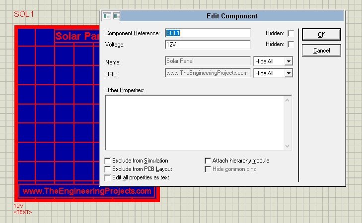 Solar Panel Library for Proteus, solar panel in proteus, solar panel proteus, solar panel simulation in proteus, solar panel proteus