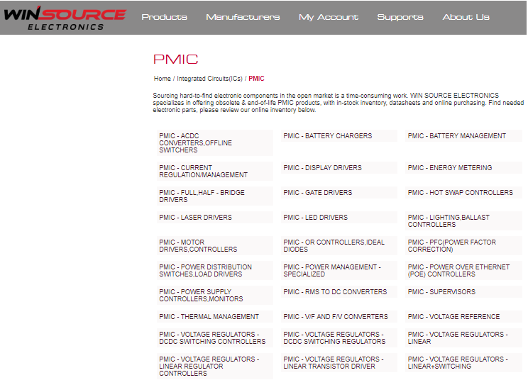 Introduction to power management integrated circuits, introduction to PMIC, best place to buy PMIC