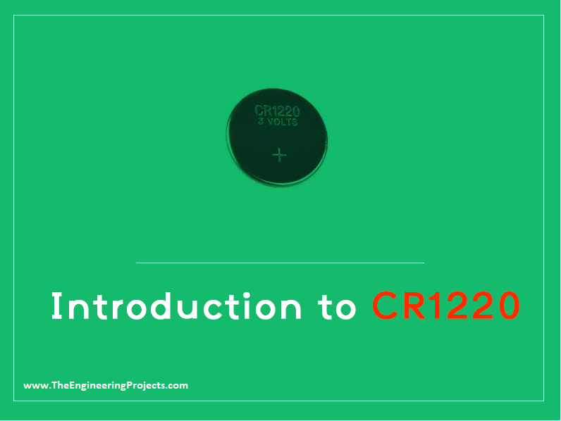 introduction to cr1220, cr1220 features, cr1220 applications, cr1220 dimensions