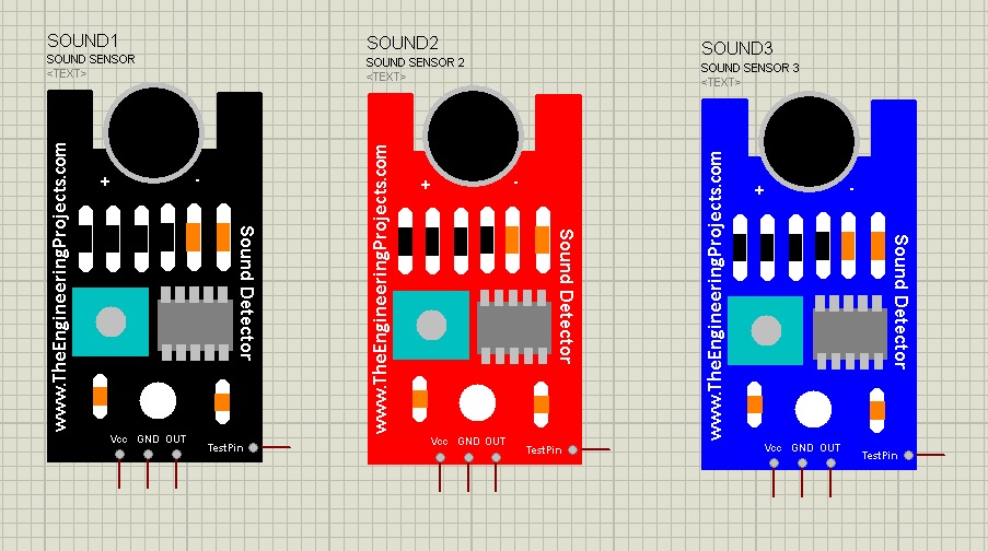 Sound Sensor Library for Proteus, sound detector library proteus, sound detector proteus, proteus sound sensor, sound sensor in proteus