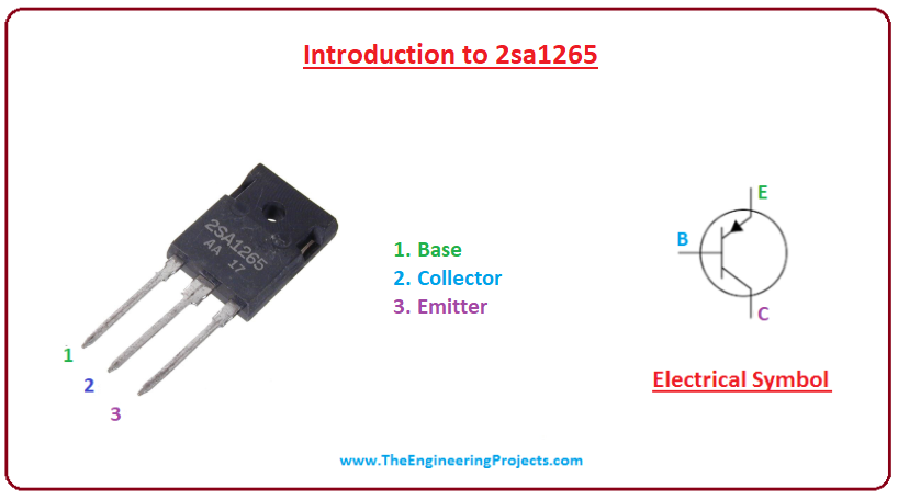 introduction to 2sa1265, 2sa1265 features, 2sa1265 pinout, 2sa1265 applications