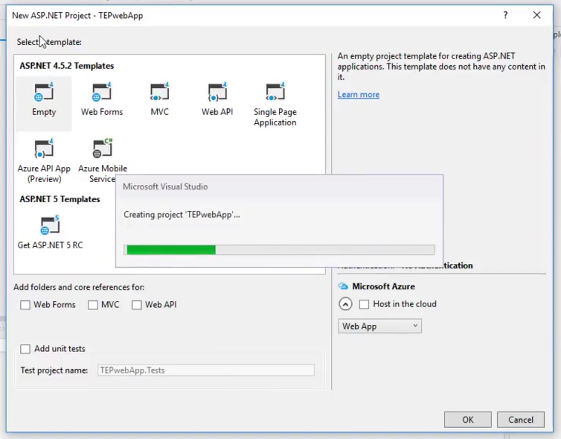 ASP.NET MVC 1 Setup your First Project, setup first project in asp, asp introduction, asp project basics