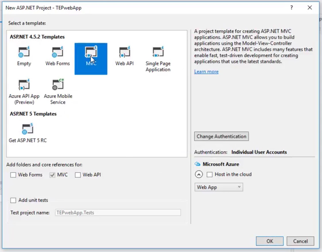 ASP.NET MVC 1 Setup your First Project, setup first project in asp, asp introduction, asp project basics