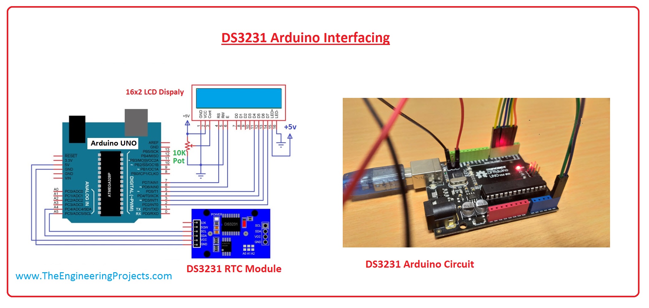 DS3231 Introduction, DS3231 Pinout, DS3231 Features, DS3231 working, DS3231 Applications, DS3231 Arduino interfacing, DS3231