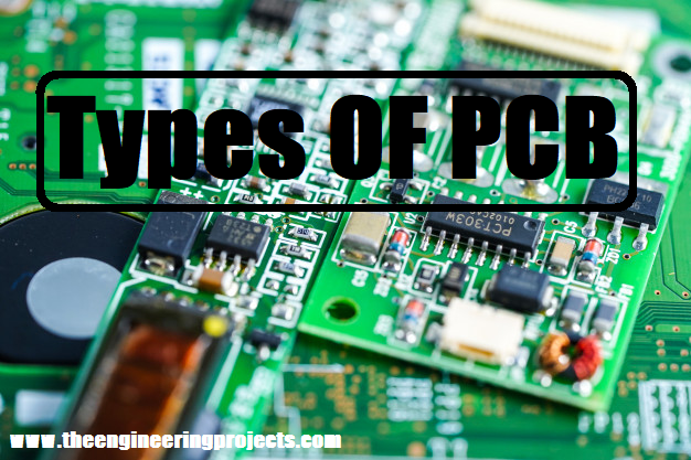 types of pcb, types of pcbs, types of pcb with images, what is pcb, types of circuit board, diffrent types of printed circuit board