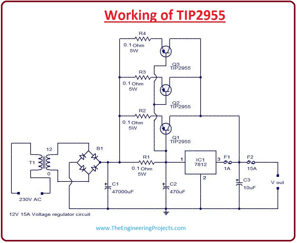 introduction to tip2955, tip2955 pinout, tip2955 working, tip2955 features, tip2955 applications, tip2955 rating, tip2955 working, tip2955