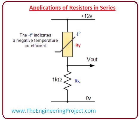 Resistors in Series, voltage of the Series Resistors, Voltage Divider Circuit, Applications of Resistors in Series