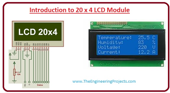 lcd display pin diagram