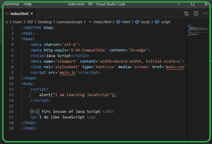 Where To Add Your JavaScript File, how to include external javascript in html, how to create external javascript file, how to link javascript to html and css, javascript include external js