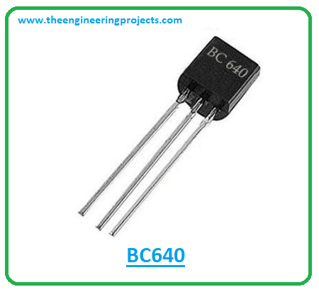 5x BC640-16 PNP Bipolar Transistors – 80V 1A 800mW TO92 (TNE Or Generic)