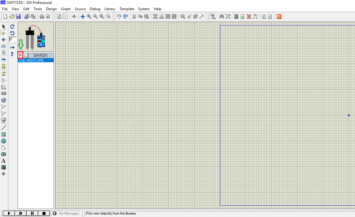 Soil Moisture Sensor Library For Proteus