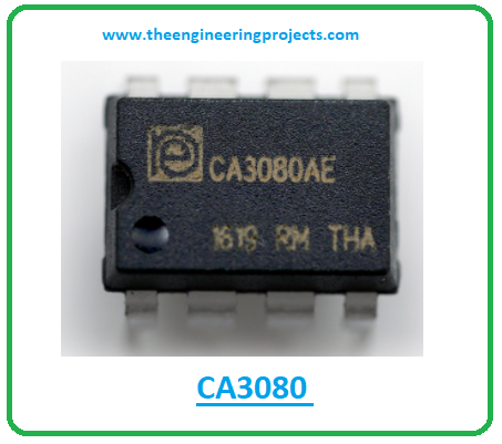 Introduction to ca3080, ca3080 pinout, ca3080 power ratings, ca3080 applications