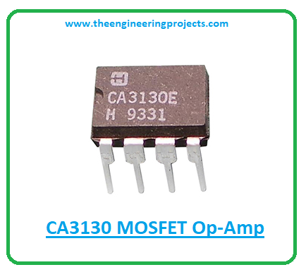 Introduction to ca3130, ca3130 pinout, ca3130 power ratings, ca3130 applications