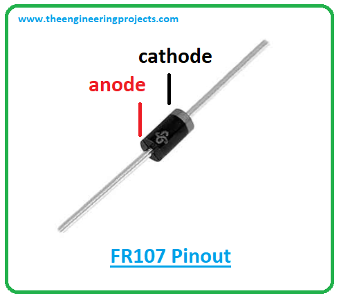 FR107 diode de commutation ou redresseur switching rectifier diode .C13.1.3 