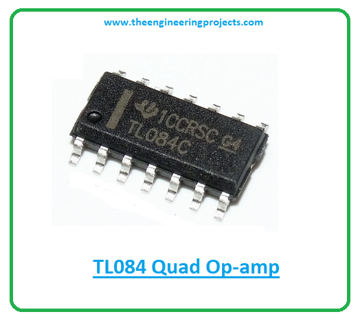 Introduction to tl084, tl084 pinout, tl084 power ratings, tl084 applications