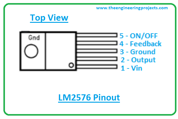 Introduction to lm2576, lm2576 pinout, lm2576 power ratings, lm2576 applications