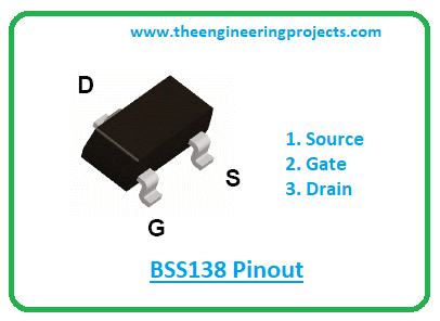 Introduction to bss138, bss138 pinout, bss138 features, bss138 applications