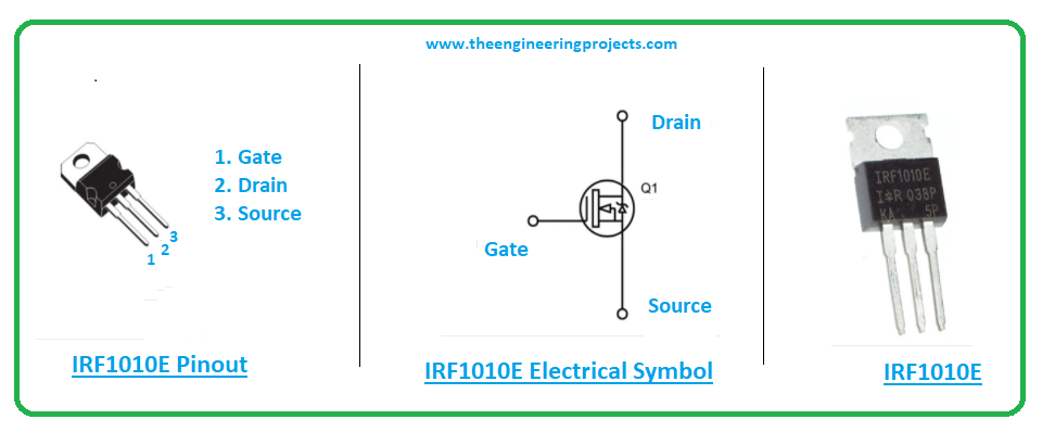 Introduction to irf1010e, irf1010e pinout, irf1010e features, irf1010e applications