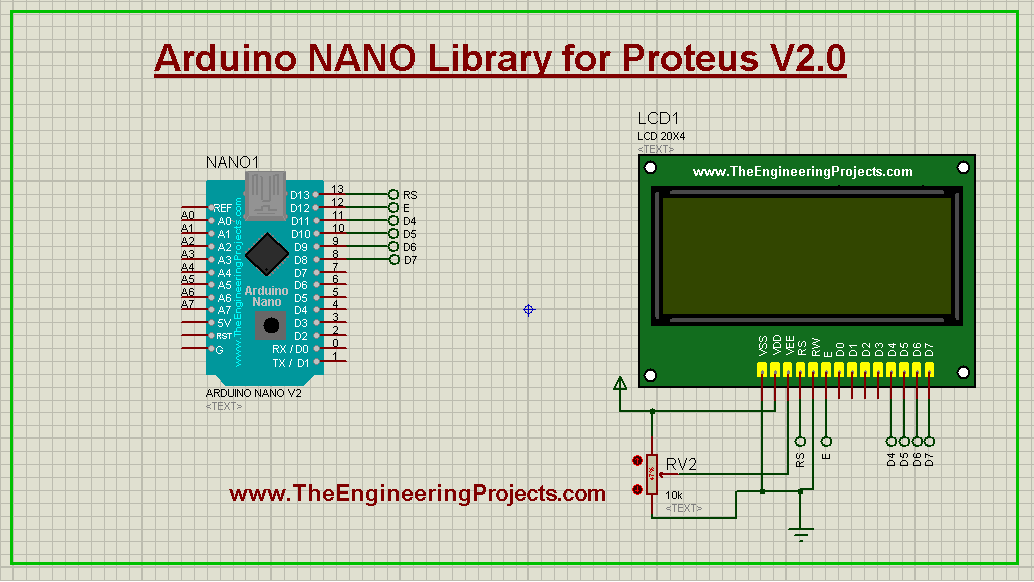 Arduino Library for Proteus V2.0, Arduino Proteus Simulation