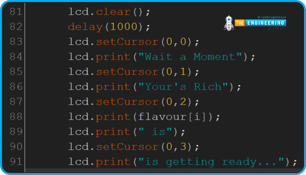 Smart coffee vending machine, Project overview, Components needed, Components details, Arduino UNO, PCF8574, LCD Display, Proteus simulation of smart coffee vending machine, Circuit diagram and working, Arduino code for smart coffee vending machine, Declaration code