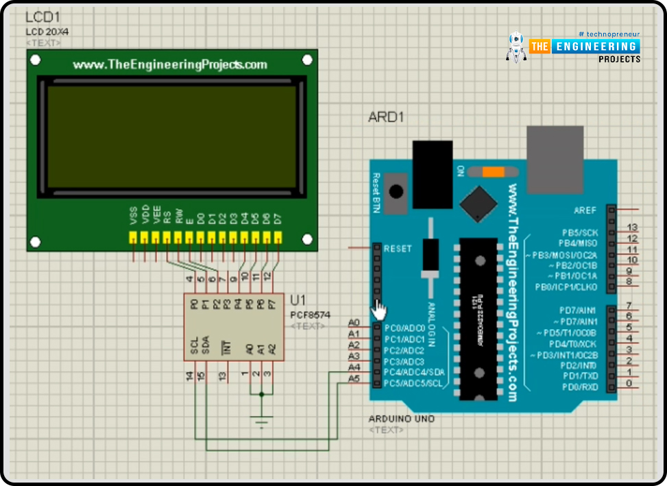 Smart coffee vending machine, Project overview, Components needed, Components details, Arduino UNO, PCF8574, LCD Display, Proteus simulation of smart coffee vending machine, Circuit diagram and working, Arduino code for smart coffee vending machine, Declaration code