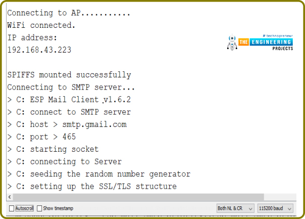 Sending Email with ESP32 using SMTP, SMTP with ESP32, SMTP ESP32, ESP32 SMTP, Sending Emails with SMTP ESP32, Email SMTP in ESP32