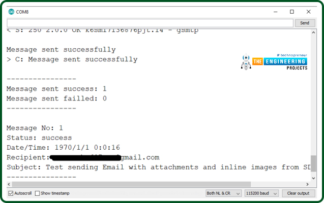 Sending Email with ESP32 using SMTP, SMTP with ESP32, SMTP ESP32, ESP32 SMTP, Sending Emails with SMTP ESP32, Email SMTP in ESP32