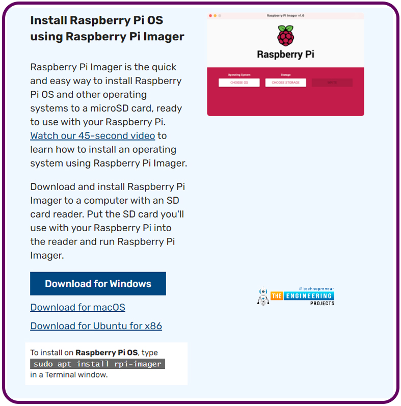 Installation of Raspbian in Raspberry Pi 4, How to Install Raspbian using an imager, install raspbian in RPi4, raspbian in pi4, Raspberry pi 4 raspbian installation, raspbian raspberry pi 4