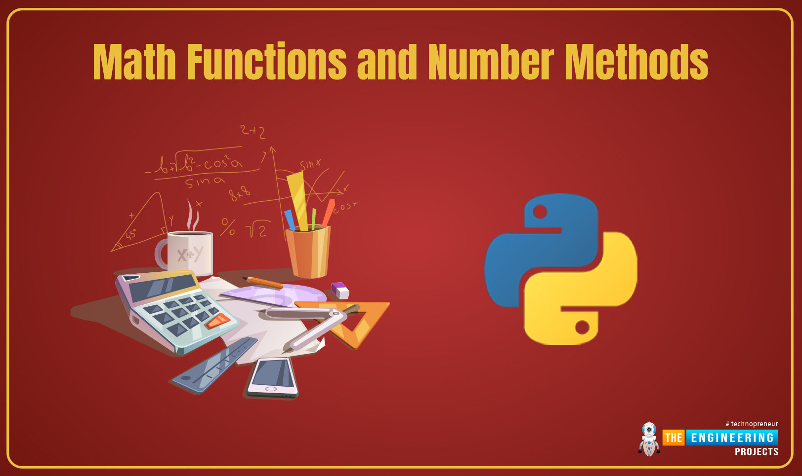 Math Functions in python, Number Methods in python, round in python, abs in python, complex numbers in python, python power, math operations in python, python math operations