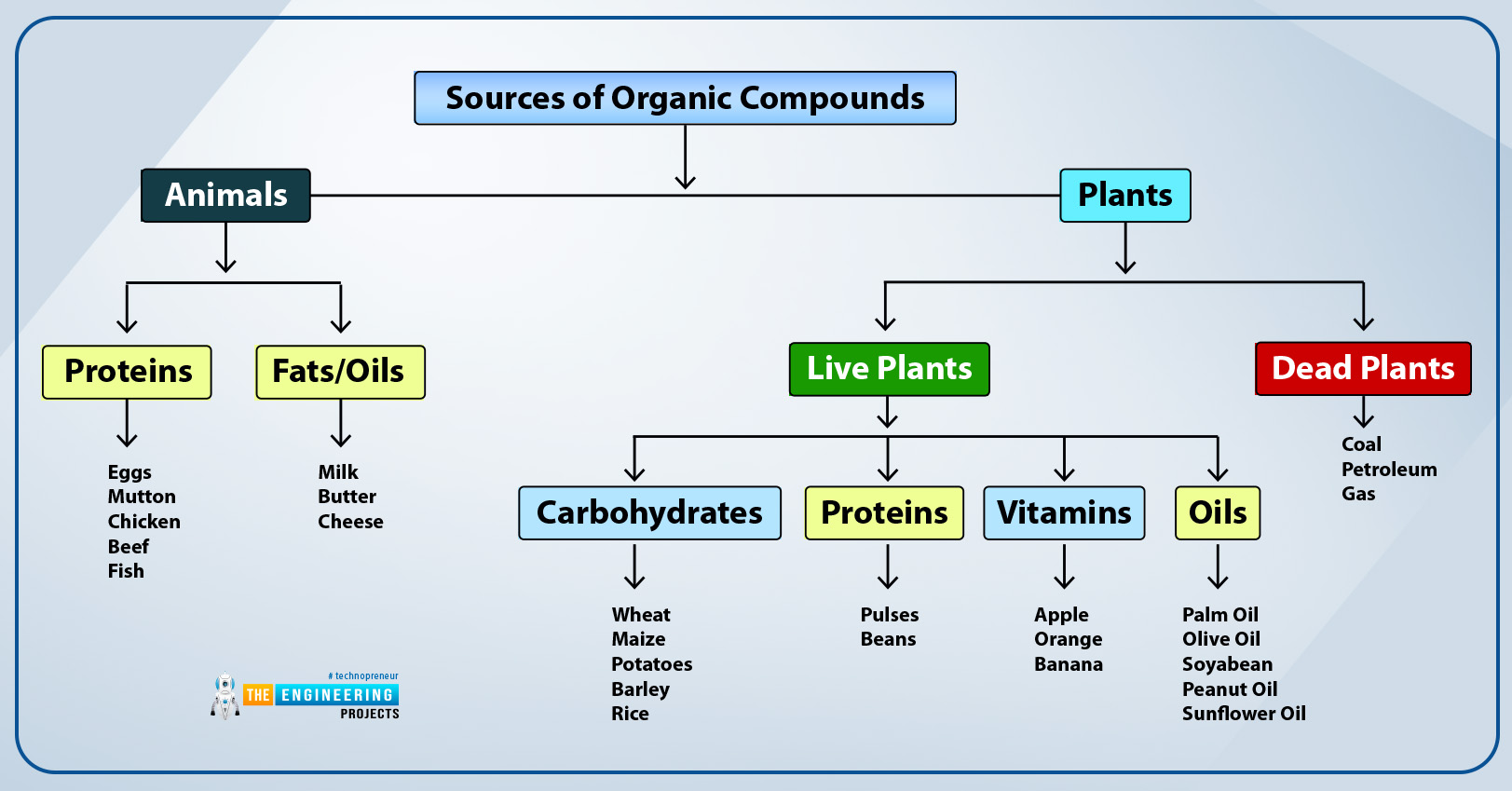 Introduction to organic chemistry, organic chemistry, organic compounds, carbon components, carbon chemistry, types of organic chemistry