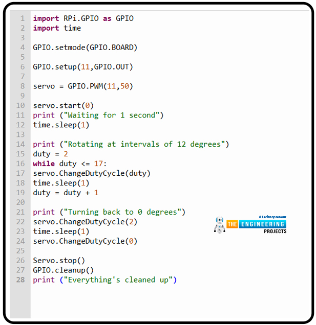 Control Servo Motor with Raspberry Pi 4 using Python, control servo motor with RPi4, servo motor Pi4, servo motor raspberry pi 4, raspberry pi 4 servo motor, pi 4 servo, servo pi4